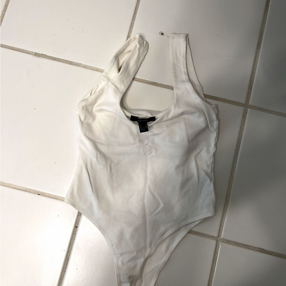 Chic White Bodysuit